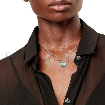 TIFFANY HEART PENDANT STERLING SILVER WITH TIFFANY BLUE 74956572